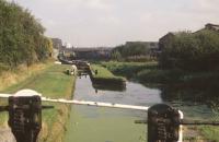 Looking Down Oldbury Locks